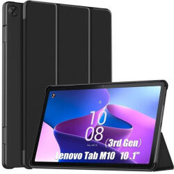 Lenovo Tab M10 (10.1) (3. generáció) TB-328, mappa tok, Trifold, fekete - mobilkozpont
