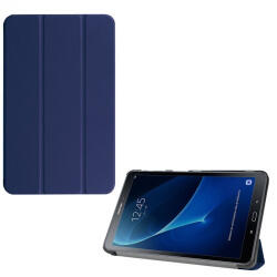 Samsung Tab A 10.1 (2016) SM-T580 / T585, mappa tok, Trifold, sötétkék - mobilkozpont