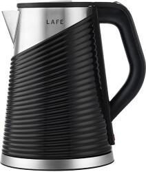 Lafe Elegant, 1, 8 L, 1800 W, Dupla fal, Cool touch, Vízszürő, Műanyag/Acél, Fekete, Elektromos vízforraló (LAFCZA47468)