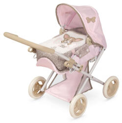 De Cuevas Toys Cărucior pliabil pentru păpuși 3 în 1 cu geantă portabilă DIDI 2021 53 cm (85143)