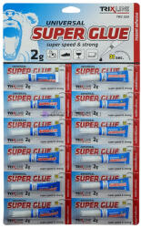 Trixline BC Univerzális folyékony Super Glue pillanatragasztó 2g
