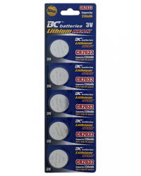 BC Batteries Lithium Max Gombelem CR2032 3V B5
