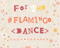  As-Creation Cozz 36293-2 Flamingo Dance feliratok virágok bézs sárga narancs piros fehér tapéta (36293-2)