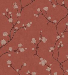  Casadeco Natsu 82148510 HANAMI virágos piros barna arany tapéta (82148510)