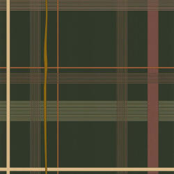  Lutece California Nostalgie 51200804 CARREAU VERT ANGLAIS Avantgarde stílusos kockás minta angolzöld krém barna sárga finom csillogás tapéta (51200804)