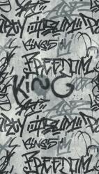 AS-Creation Metropolitan Stories the Wall 38251-1 Etno Graffiti szürke fekete falpanel (38251-1)