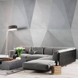 Behang Expresse Timeless INK7178 SOLNA NEUTRAL Geometrikus design geometria "skandinávul" szürke és szürkéskék árnyalatok falpanel (INK7178)