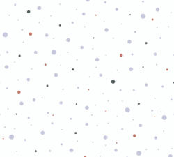 As-Creation Little Love 38116-4 Gyerekszobai grafikus vidám pöttyös minta fehér szürke piros tapéta (38116-4)
