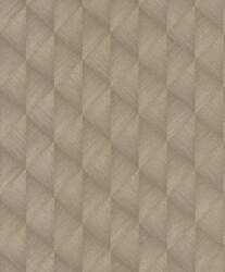  Rasch Tropical House 687934 Geometrikus bambusz struktúrájú grafikus 3D minta bézs barna fényes mintarészletek tapéta (687934)
