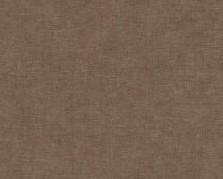  Finom textúrájú vászonhatású egyszínű minta barna/sötétbarna tónus tapéta (39567-1)