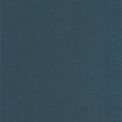 Egyszínű textil szövethatású sötétkék/zöldeskék tónus tapéta (103766181)