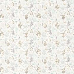 Casadeco Happy Dreams 82731209 ALL OVER JUNGLE BEIGE füvek krémfehér bézs barna menta tapéta (82731209)