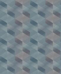 Decoprint Affinity AF24582 Geometrikus Grafikus színátmenetes 3D rombuszminta szürke szürkéslila szürkéskék tapéta (AF24582)