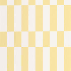  Tipikus amerikai "Diner" geometrikus grafikus motívum krémfehér és citromsárga tónus tapéta (89342121)