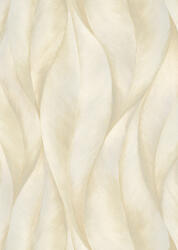 Erismann Fashion for Walls 2 by GMK 10148-14 Natur Design nagyformátumú stilizált levelek krém bézs bézsrany árnyalatok csillogó hatás tapéta (10148-14)