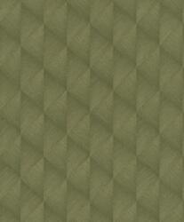 Rasch Tropical House 687941 Geometrikus bambusz struktúrájú grafikus 3D minta zöld árnyalatok fényes mintarészletek tapéta (687941)
