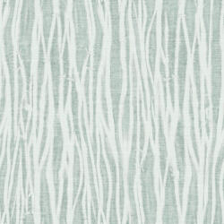  Skandináv organikus texturált csíkos design textil háttéren törtfehér világoszöld és zöld tónus tapéta (FD26252)