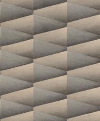 Rasch Composition 554670 Geometrikus 3D szálcsiszolt felület kifinomult színátmenet világos bézstól szürkén át a feketéig tapéta (554670)