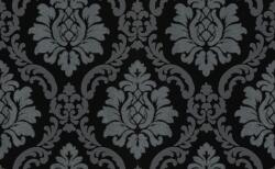  Erismann MIX Collection/Bestseller 10112-15 Klasszikus barokk díszítőminta fekete szürke ezüst csillogó mintarészletek tapéta (10112-15)