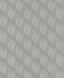  Rasch Tropical House 687903 Geometrikus bambusz struktúrájú grafikus 3D minta szürke ezüst fényes mintarészletek tapéta (687903)