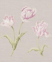 Rasch Textil Jaipur 227580 virágos krémszürke eperszín fehér zöld tapéta (227580)