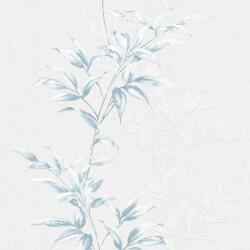  Novamur Hailey 82220 (6791-10) Natur realisztikus levélminta szürkésfehér szürke kék ezüst tapéta (82220)