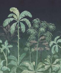 EMIL & HUGO Zanzibar 290300 JOZANI FOREST Natur trópusi misztikus szépségű dzsungel csendélet smaragdzöld éjkék digitális panel (290300)