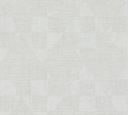 As-Creation Titanium 3, 38196-3 Geometrikus Trapéz és más síkidomok krémszürke szürke ezüst fénylő mintarészletek tapéta (38196-3)