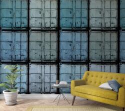  Marburg Smart Art Easy 47217 Ipari design Konténerek kék zöld zöldeskék és szürke árnyalatok falpanel (47217)