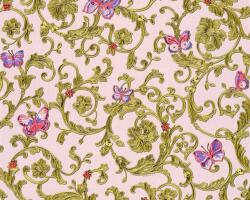 As-Creation Versace 3, 34325-4 indaminta pillangókkal rózsaszín zöldarany lila pink tapéta (34325-4)