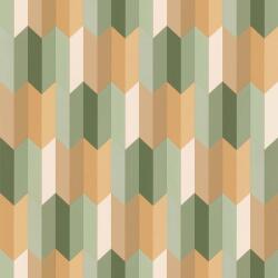  Lutece California Nostalgie 51172804 GRAPHIQUE KHAKI Modern geometrikus minta krém sárga narancs zöld barna khaki tapéta (51172804)