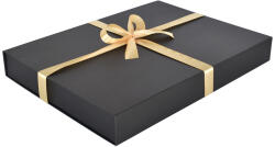  Fekete ajándékdoboz díszdoboz 43x31,5 cm