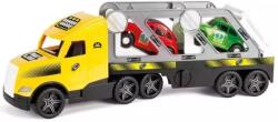 Wader Magic Truck Action retro autószállító kamion kisautókkal 79cm (36231)
