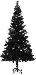 vidaXL Brad LED-uri/globuri 150 cm negru (3077589)