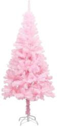 vidaXL Pom cu LED-uri/globuri 120 cm roz (3077583)
