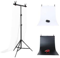 Puluz Szett / Állvány Fényképes Hátterek Rögzítéséhez 70x200 cm + Fényképes Hátterek (Dca0976) - 2 db
