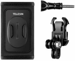 TELESIN Akciókamera/ GoPro Hero Hátizsák pánt rögzítő tartó KIT (+ J-Hook Set) (GP-BPM-003)