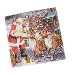 I.R.I.S. Daisy Karácsonyi szalvéta, 33x33cm, 20db/csomag (SL_SEC_GW)