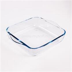 Pasabahce BORCAM négyzetes hőálló üvegedény fogóval 1.950ml, 256*220*60mm (PASABAHCE_1017151) (PASABAHCE_1017151)