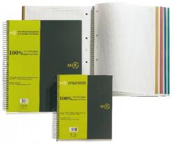 Miquelrius Recycled A4 4x30lapos cu pătrăţele caiet cu spirale