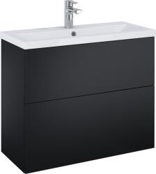 Elita Kido lavoar cu dulap 81 cm negru RE020801117160 (RE020801117160)