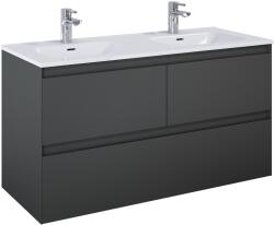 Elita Split dulap 120x45.8x63.5 cm sub chiuveta pe perete antracit RE012007156010 (RE012007156010)