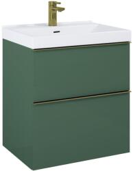 Elita Look dulap 60x44.9x63.5 cm sub chiuveta pe perete verde RE010601027010 (RE010601027010)