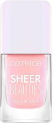 Catrice Sheer Beauties Nail Polish lac de unghii cu efect translucid 10.5 ml nuanţă 090 Bubblegum Bliss