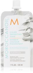 Moroccanoil Color Depositing gyengéd tápláló maszk tartós színes pigmentekkel Platinum 30 ml