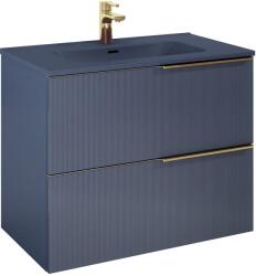 Elita Soho dulap 80x45.3x63.5 cm sub chiuveta pe perete albastru RE010804047030 (RE010804047030)
