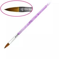 Master Nail's Master Nails Ecset - Porcelán LH 8 pink nyél