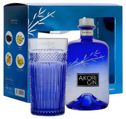 Akori Premium gin 0, 7l 42% + pohár DD DRS