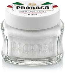 Proraso White Line Sensitive Skin Pre-Shave Cream Green Tea 100 ml