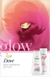 Dove Glow Ajándékcsomag - Tusfürdő + Testápoló